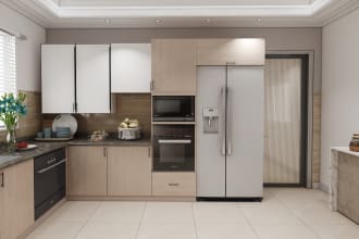 do 3d kitchen design and 3d bath and 3d renderings