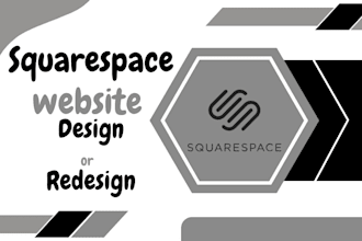 design or redesign a squarespace website