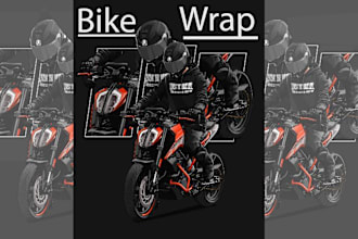 create custom bike wrap designs for your own bike