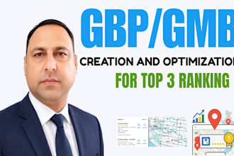 optimize and rank your gbp gmb for top 3 on google maps