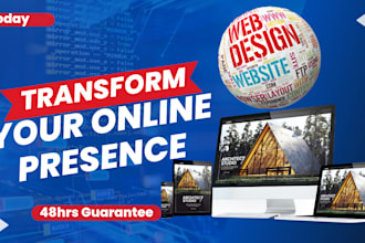 create pro wordpress web design and content
