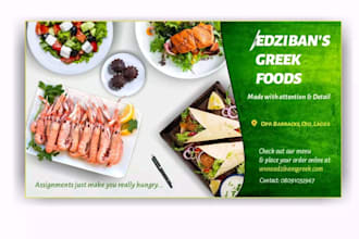 create visually informative flyer designs
