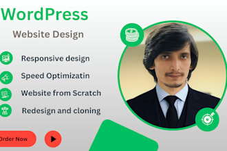 build wordpress site from scratch and remake, revamp and  rebuild wordpress site