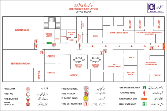 design emergency evacuation plan, fire escape diagram for your building