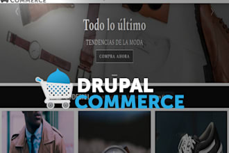 full drupal 10 ecommerce site for online sales