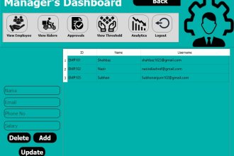 create custom desktop apps in python, c sharp and wpf
