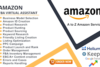 be your expert amazon virtual assistant