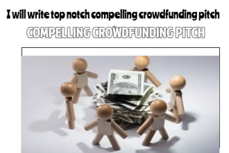 set up high converting crowdfunding campaign write engaging crowdfunding pitch
