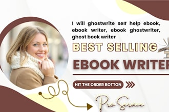 ghostwrite self help book kdp ebook writer book editor ghostwriter book writer