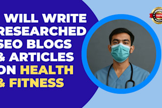 write medical and health articles as a doctor