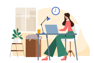 create meaningful illustrations for websites, newsletters, etc