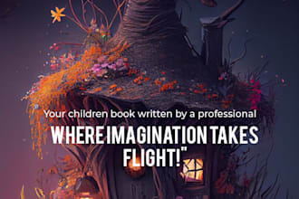 write or ghostwrite an interesting childrens story