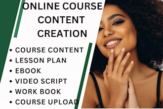 create online course, course creation, online course content, course content