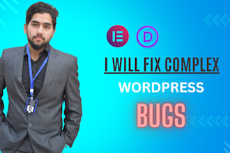 help you with divi theme or elementor pro bugs issues quickly