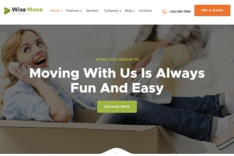 do moving website design