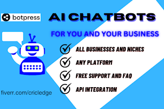 create chatbots and ai voice agent for your business