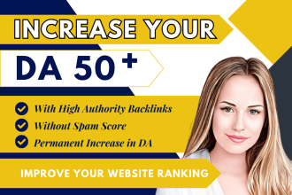 increase moz da domain authority with authority SEO backlinks
