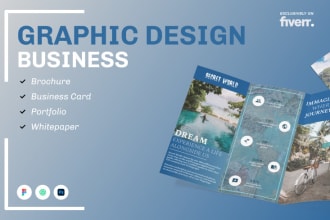 design brochure, business cards, flyers, app gallery store