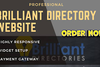 setup brilliant directory directory listing senior living directory website