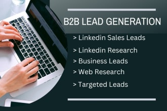 increase sales by b2b lead generation by linkedin