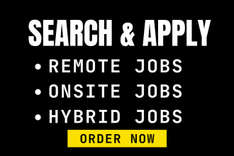 find and apply remote, onsite and hybrid jobs on your behalf