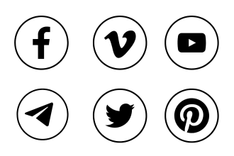 design unique, simple and modern custom icons set