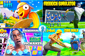 design high CTR 3d fortnite thumbnails, 4 years experience
