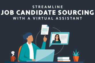 do candidate and resume sourcing, linkedin recruiting, and CV consultation