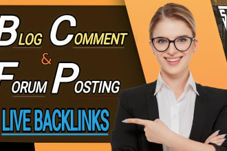 rank your site with authority dofollow white hat blog comment and forum posting