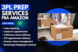 3pl prep services fba  amazon saudi arabia