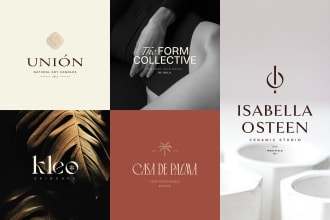 design a feminine minimalist modern logo