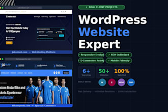 design responsive wordpress website for business, shop or organization