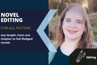 proofread and line edit your book or short story