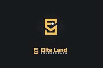 design unique modern, minimal, geometric logo