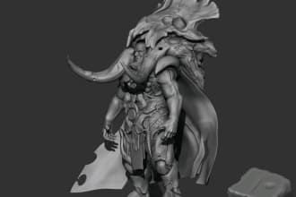 make 3d sculpting , sculpt 3d models for printing with blender, with stl file