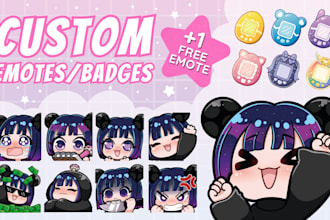 customize for you some nice emotes or secondary badges