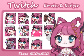 draw twitch emotes and badges