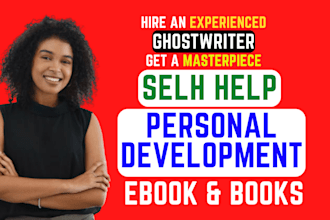 be your book writer, self help ghostwriter, mindfulness ebook writer, nonfiction