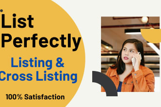 upload cross list and cross post products on list perfectly to any platform