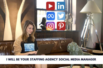 be your staffing agency social media marketing manager