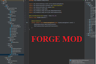create simple forge mods