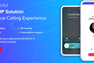 develop sip , voip calling app