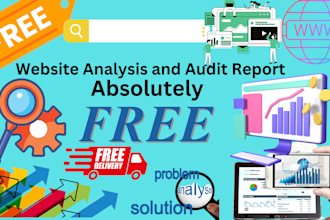 do analysis of websites for SEO, absolutely free audits