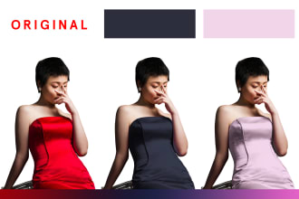 change the color of your product photos