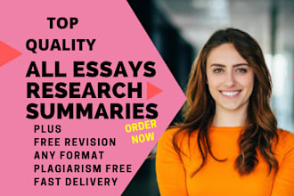 provide quality research and summaries on any topic