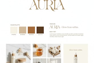 be your art director for brand identity, logo direction and visual strategy