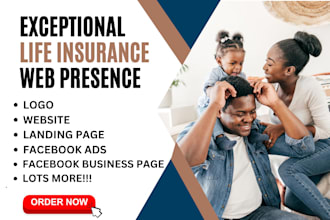 design exquisite life insurance website, generate targeted insurance leads