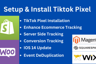 setup tiktok pixel tracking or tiktok event API with GTM