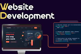 create custom website development and website design