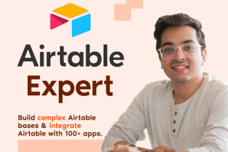 be your airtable expert and build optimized airtable bases